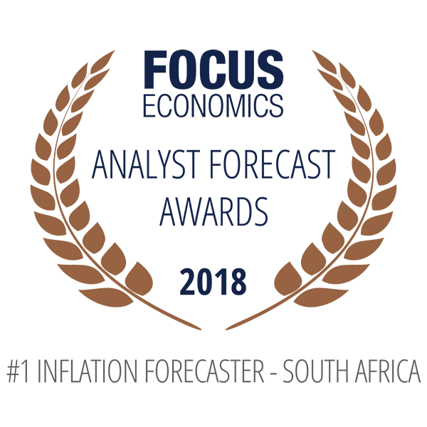FocusEconomics - Awards_InflationForecaster South Africa 1