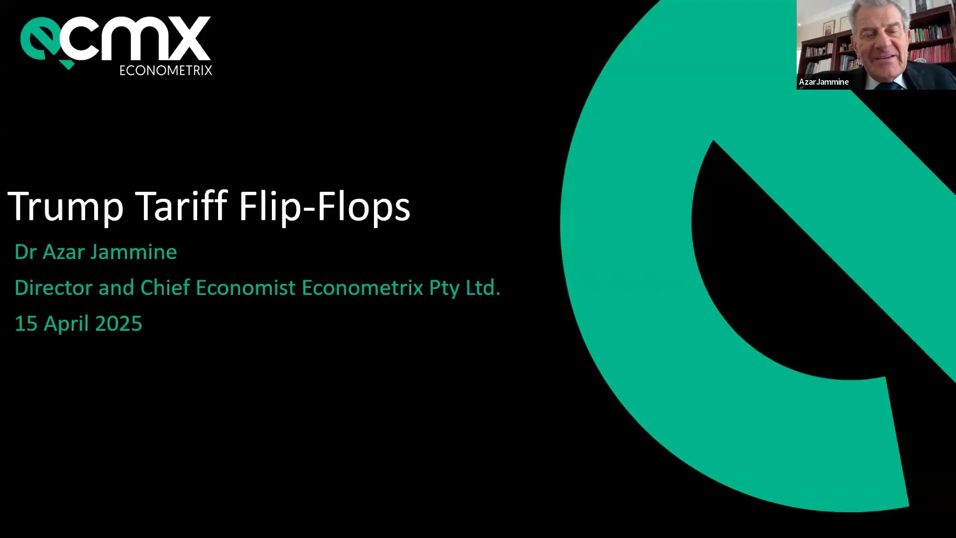 Quarterly Client Presentation - 15 April 2025