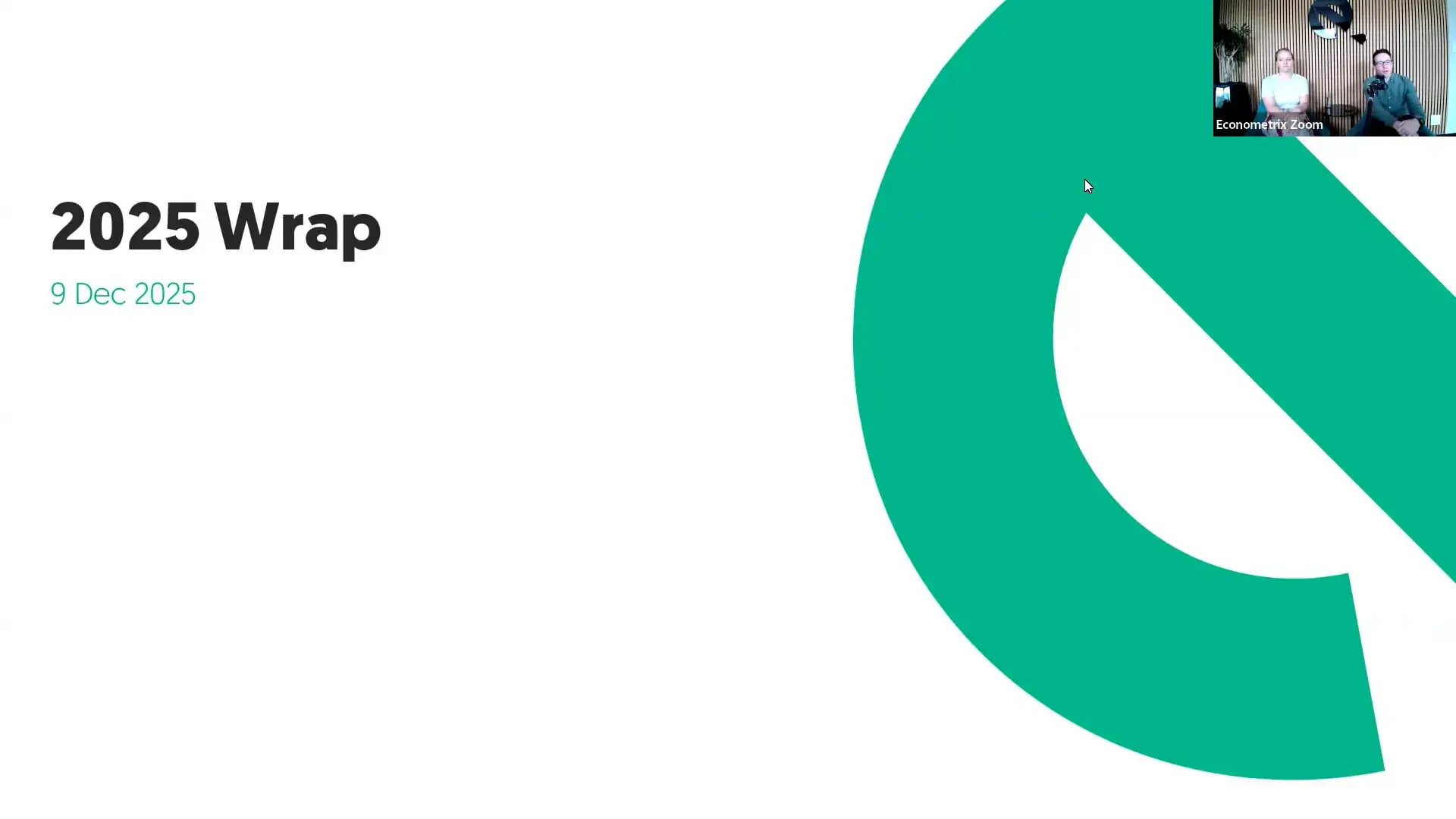 Client Webinar - 2025 Wrap